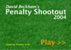 David Beckam Penalty Shootout 2004