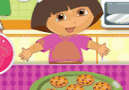 Dora Preparing Crackers