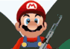 Mario Shooting Enemy 2