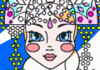 Snow Maiden Coloring